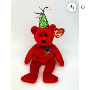 TY Beanie Babies RETIRED Birthday
